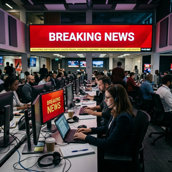 Why Breaking News Coverage Depends on Translation